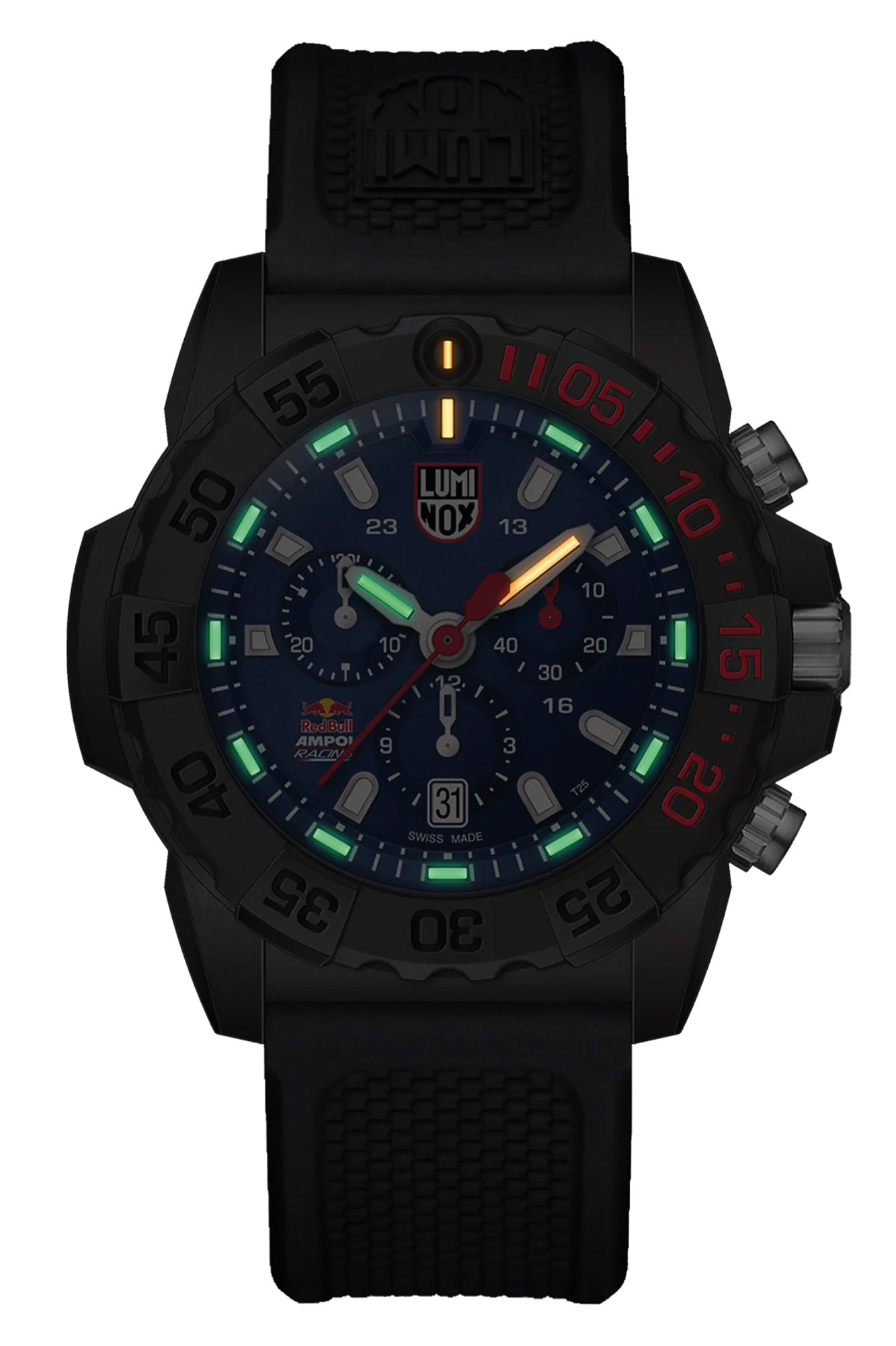 Luminox Navy Seal XS.3581.EY.ARB Herren Chronograph Schwarz • CARBONOX-Gehäuse • 200 m Wasserdicht, Bild 5
