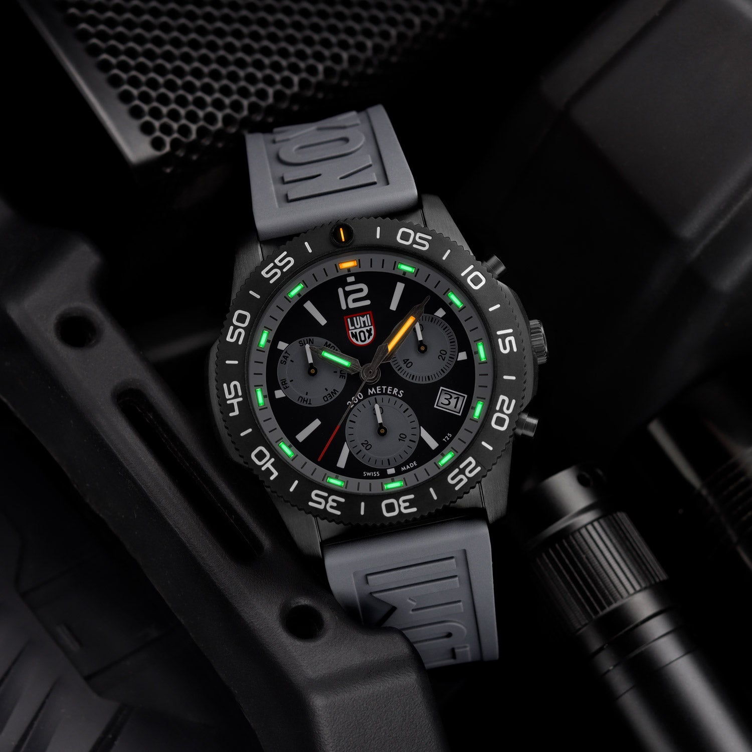 Luminox Pacific Diver XS.3148 Herren Armbanduhr Graphitgrau • Saphirglas • Chronograph, Bild 5