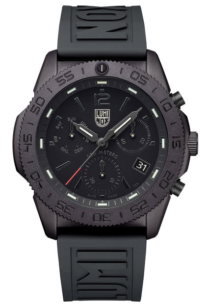 Luminox Pacific Diver Chronograph XS.3141.BO.1.SET Herren Taucheruhr Schwarz • Saphirglas • Tritium-Leuchtmasse