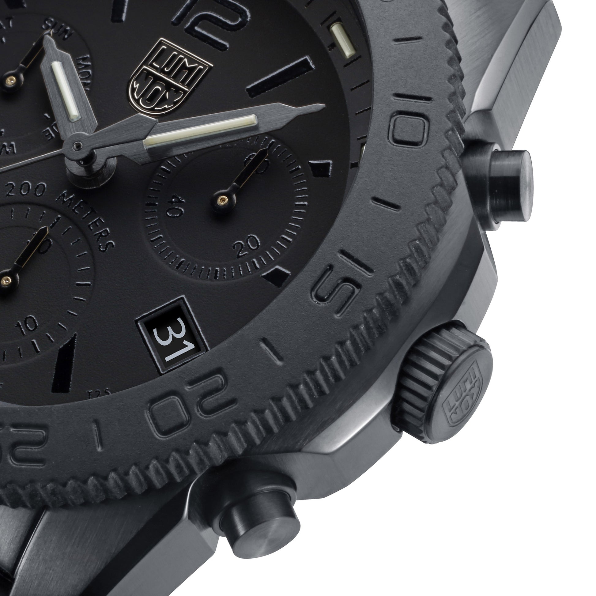 Luminox Pacific Diver Chronograph XS.3141.BO.1.SET Herren Taucheruhr Schwarz • Saphirglas • Tritium-Leuchtmasse, Bild 4