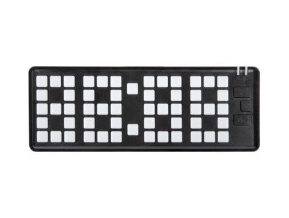 Karlsson Keyboard KA5984BK Wecker Schwarz • Retro-Tastatur-Design • 3 Lichtmodi, Bild 2