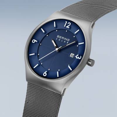 Bering Solar 14440-007 Herrenuhr Silber • Saphirglas • Solarbetrieb, Bild 2