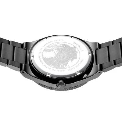 Bering 14443-779 Herrenuhr Solaruhr Grau • Saphirglas • 10 ATM Wasserdicht, Bild 6