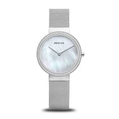 Bering Classic 14531-630 Damenuhr Weiß • Saphirglas • Kalbsleder-Armband, Bild 10