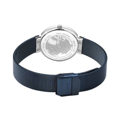 Bering Classic 14531-307 Damen Armbanduhr Blau • Saphirglas • Milanaise-Armband, Bild 7