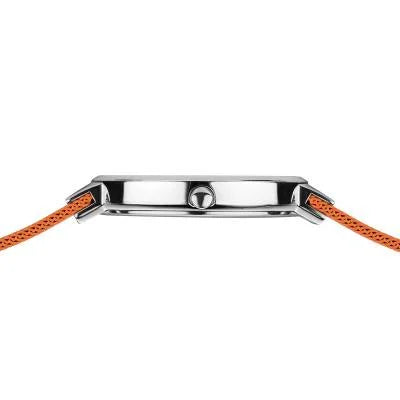 Bering Classic 14531-505 Damenuhr Orange • Saphirglas • Milanaise-Armband, Bild 5