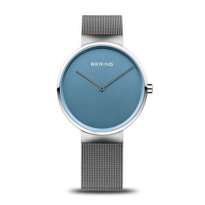 Bering Classic 14539-078 Armbanduhr Silber • Saphirglas • Milanaise-Armband