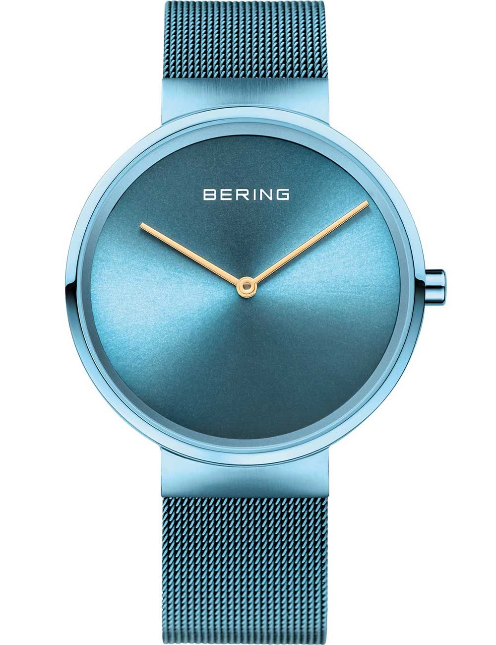 Bering Classic 14539-388 Damen Armbanduhr • Saphirglas • Milanaise-Armband