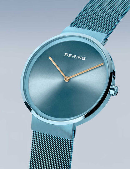 Bering Classic 14539-388 Damen Armbanduhr • Saphirglas • Milanaise-Armband, Bild 2