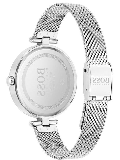 BOSS Majesty 1502587 Damen • Blaues Zifferblatt • Mesh-Armband, Bild 3