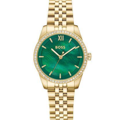 BOSS Graceful 1502868 Damen Armbanduhr • Elegantes Design • Quarzwerk