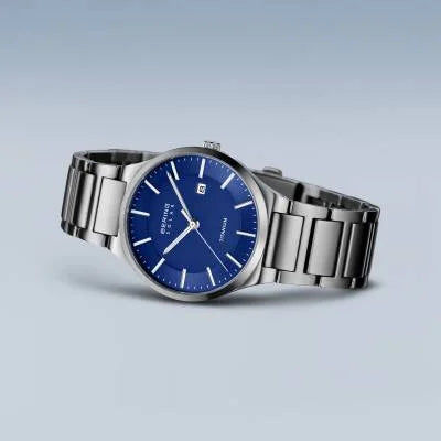 Bering Solar Titanium 15239-777 Herrenuhr Silber • Solarwerk • Saphirglas, Bild 4