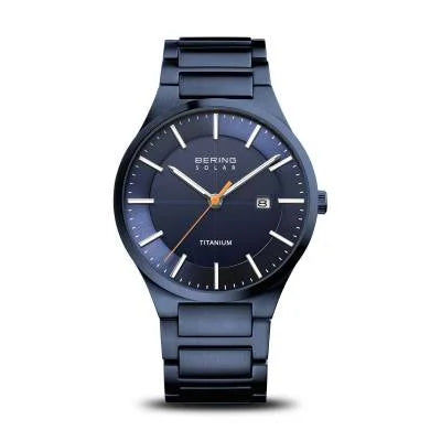 Bering Solar 15239-779 Herrenuhr Silber • Saphirglas • Titanarmband, Bild 12