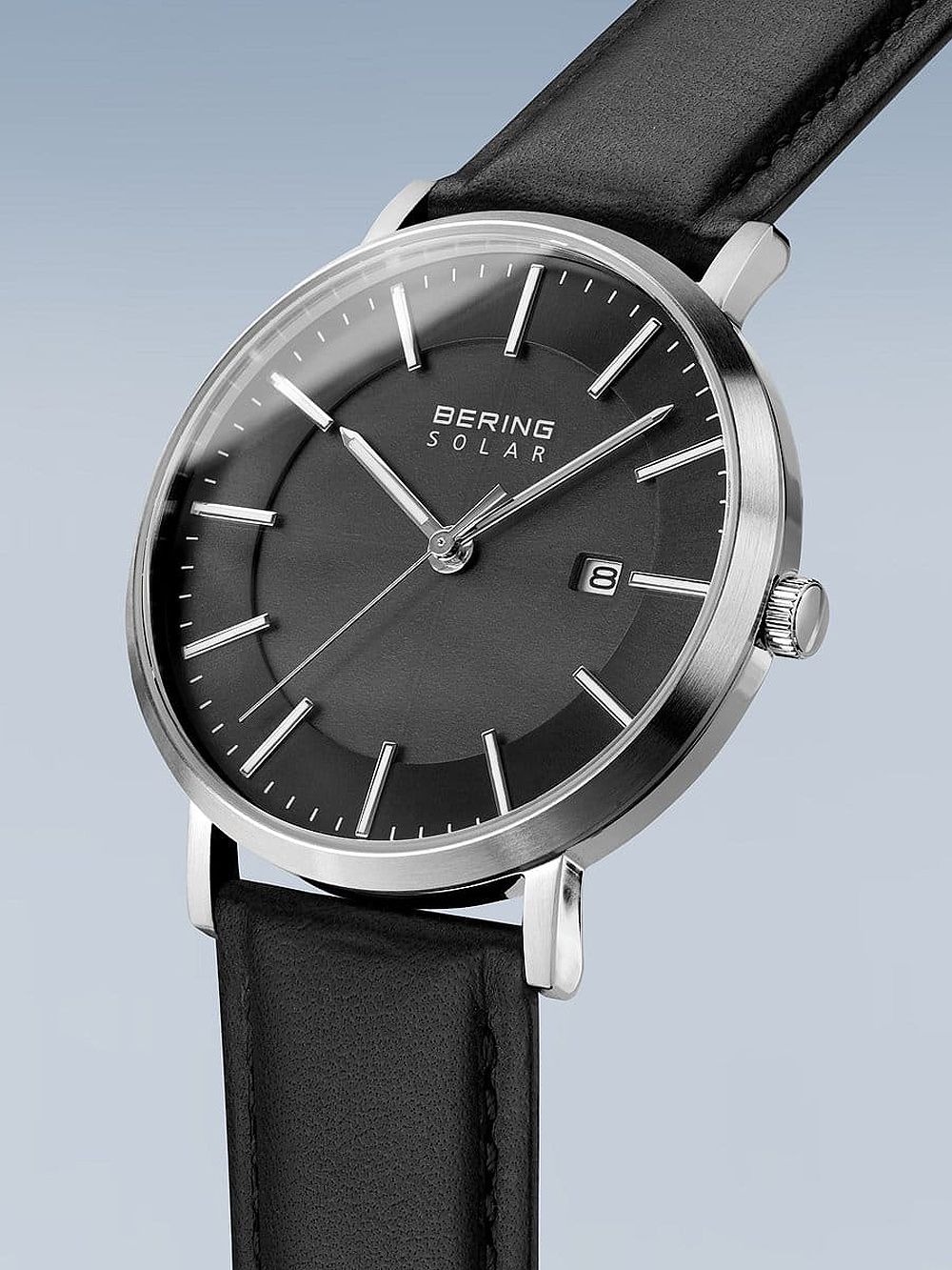 Bering Solar 15439-402 Herrenuhr Silber • Solarwerk • Saphirglas, Bild 3