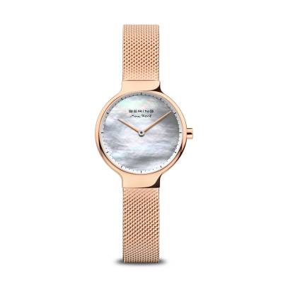 Bering Max René 15527-367 Damenuhr Roségold • Saphirglas • Milanaise-Armband, Bild 6