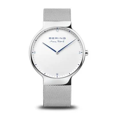 Bering Max René 15540-500 Herrenuhr Silber • Saphirglas • Schnellwechsel-Armband, Bild 26