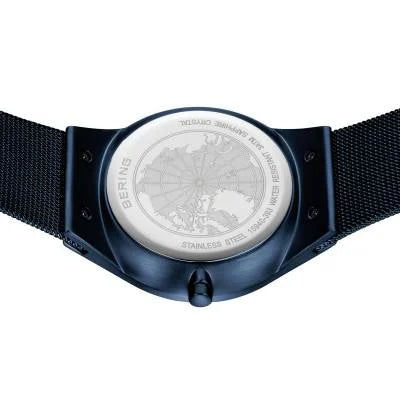 Bering Classic 15940-393 Herrenuhr Blau • Saphirglas • Milanese-Armband, Bild 6