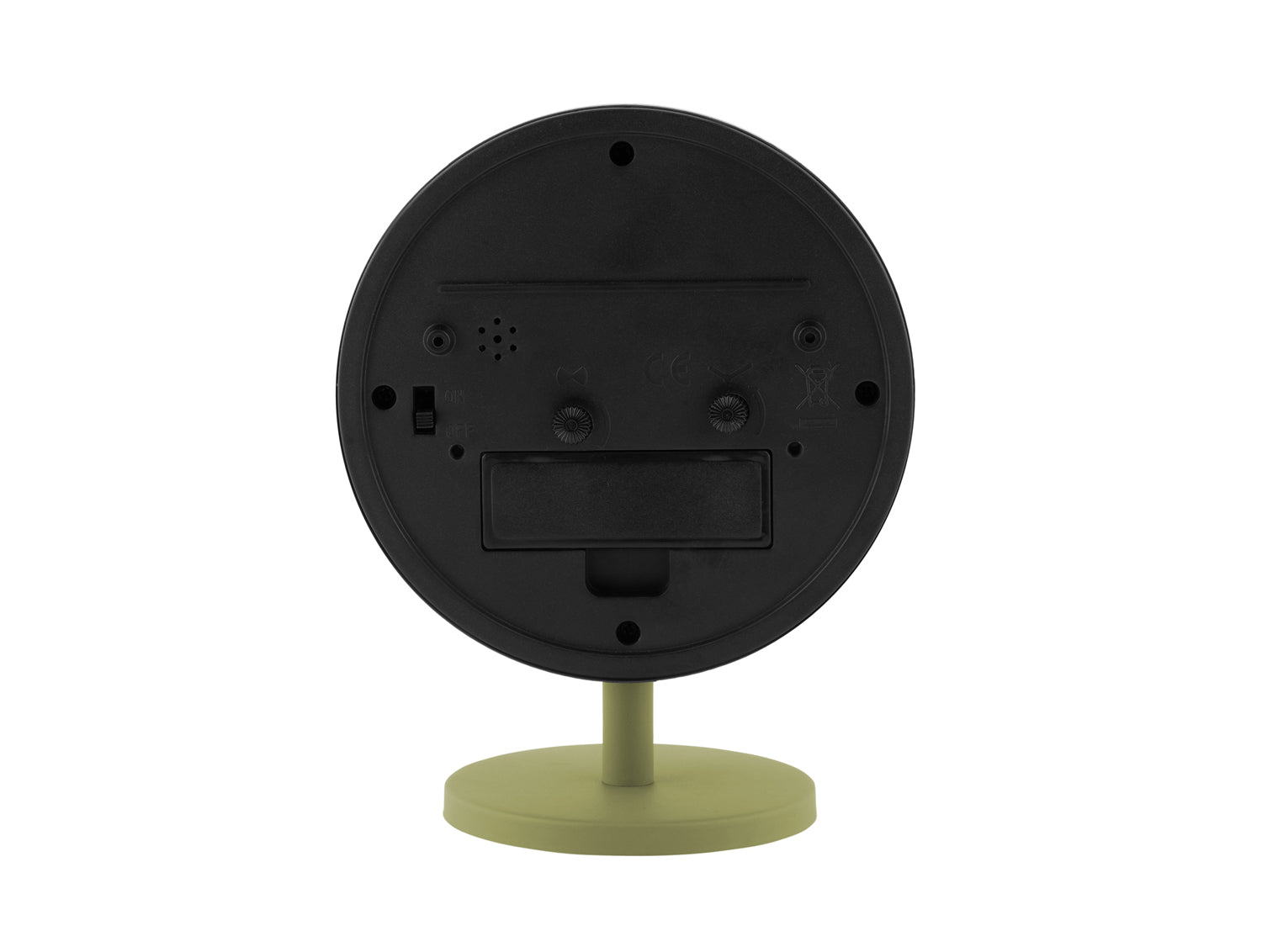 Karlsson Brisk Dome KA6027GR Wecker Armeegrün • Geräuschloses Sweep-Uhrwerk • Design von Armando Breeveld, Bild 5