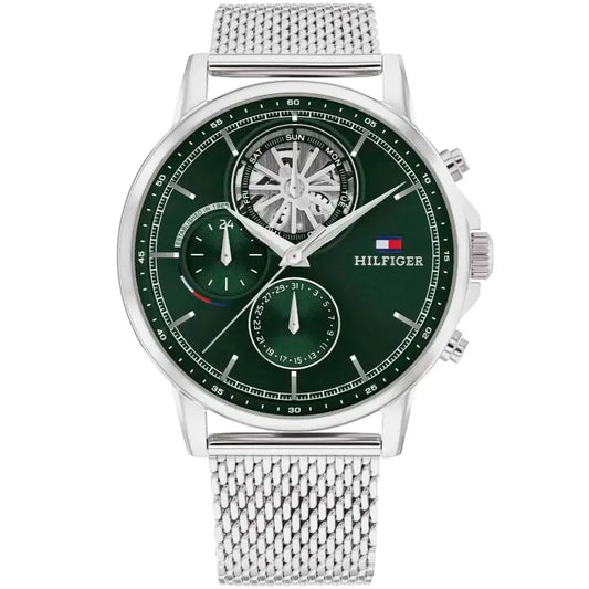 Tommy Hilfiger Stewart 1710608 Herrenuhr • Klassisches Design • Quarzwerk