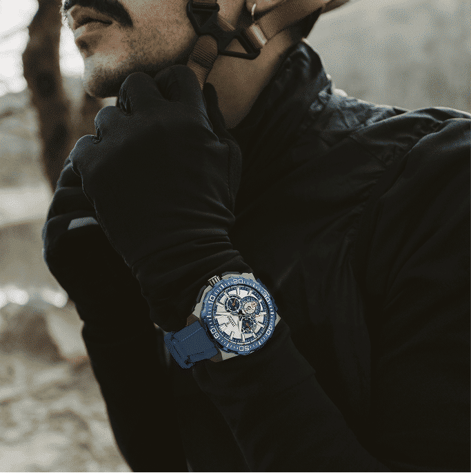 Festina Chrono Bike F20725/6 Herrenuhr Chronograph Schwarz/Türkis • Mineralglas • 20 ATM Wasserdicht, Bild 13