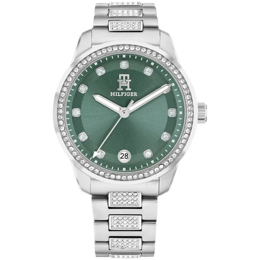 Tommy Hilfiger TH85 Crystals 1782759 Damen Armbanduhr • Kristallbesatz • Quarzwerk