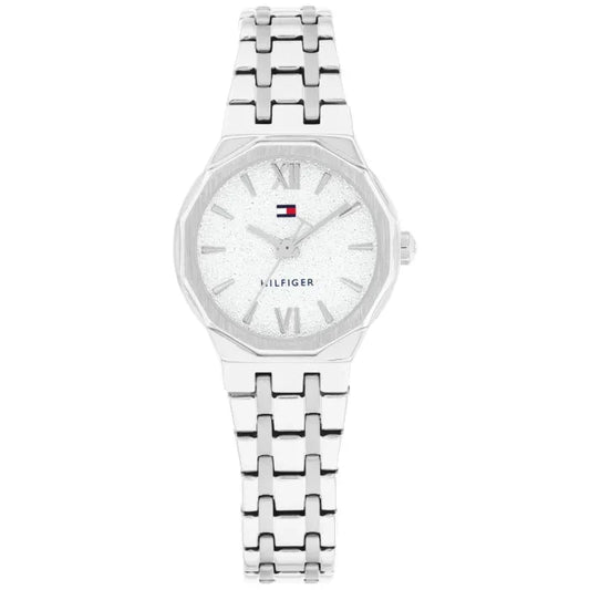 Tommy Hilfiger Mackenzie 1782889 Damen Armbanduhr Silber • Quarzwerk • Mineralglas