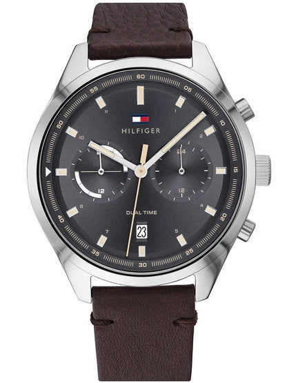 Tommy Hilfiger 1791729 Herren Armbanduhr • Lässiges Casual-Design • 5 ATM Wasserschutz