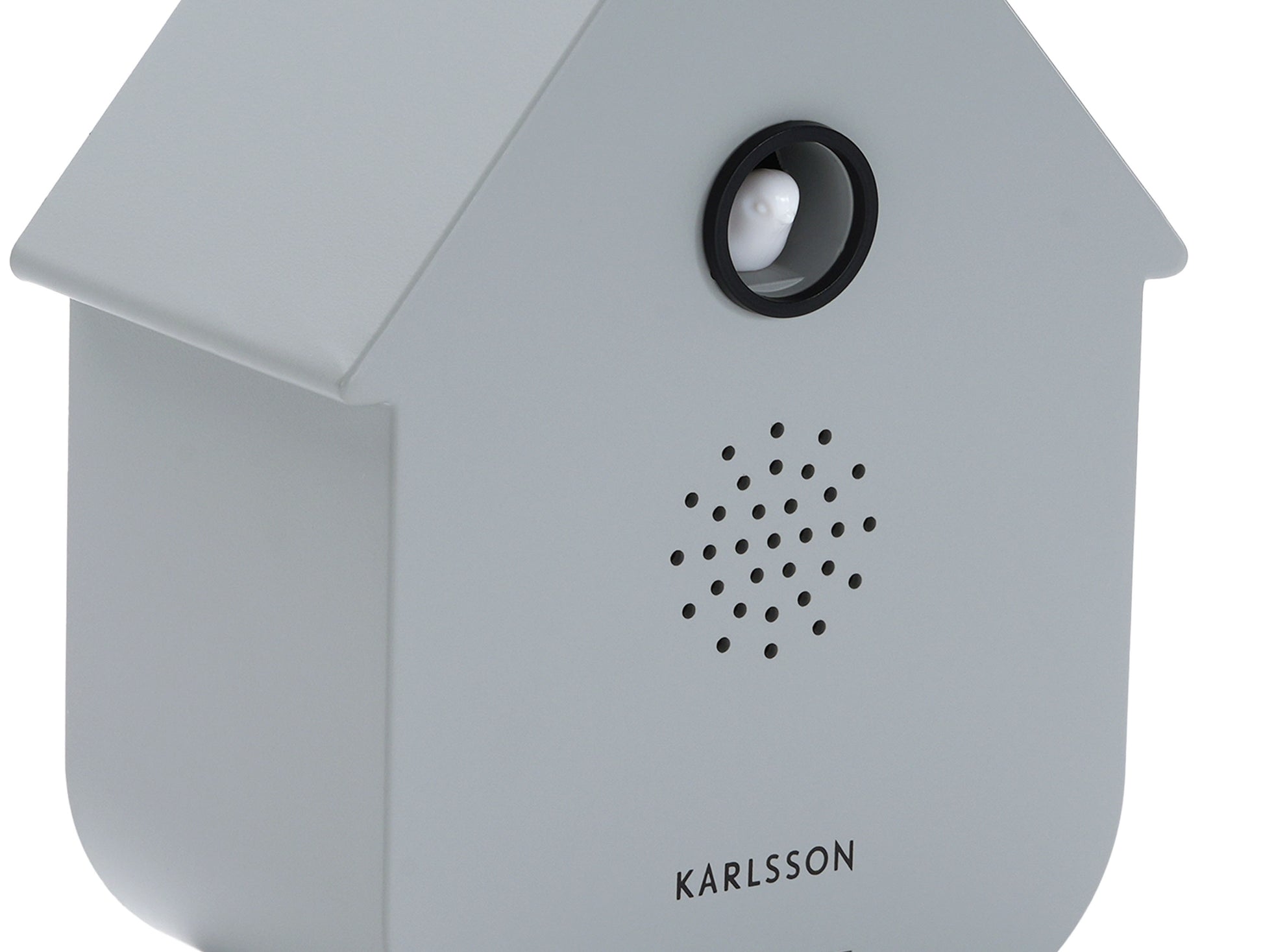 Karlsson Tischuhr Kunststoff • Modern Cuckoo Design • Grau, Bild 3