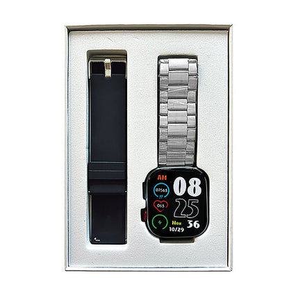 Atlanta 9739/19 Unisex-Aktivitätstracker Silberfarben • Aluminium-Gehäuse • 2 Wechselarmbänder, Bild 2