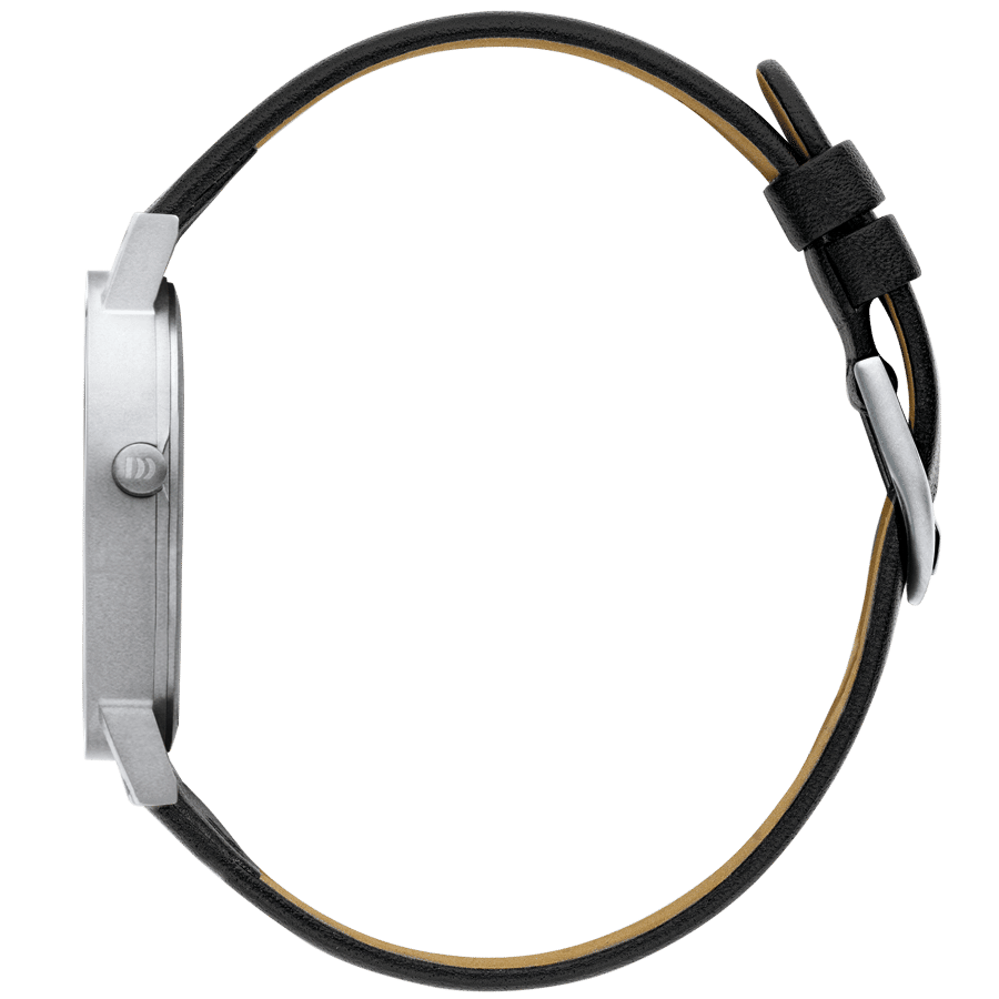 Danish Design Gløbe IQ82Q199 Rhine Medium Herrenuhr Silber • Titan-Gehäuse • Arabische Ziffernindizes, Bild 2