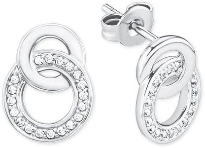 Stud earrings two circles - s.Oliver Jewelry Model: 2015121