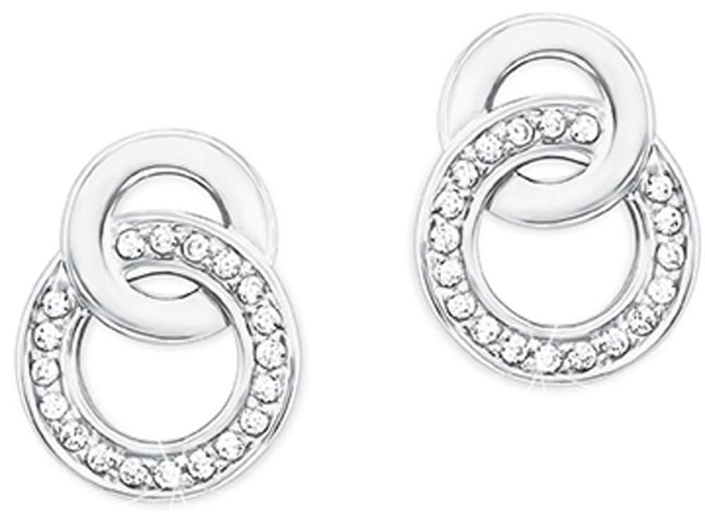 Stud earrings two circles - s.Oliver Jewelry Model: 2015121