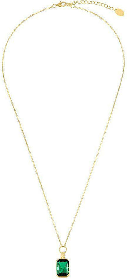 Necklace with green pendant - s.Oliver Jewelry Model: 2036879