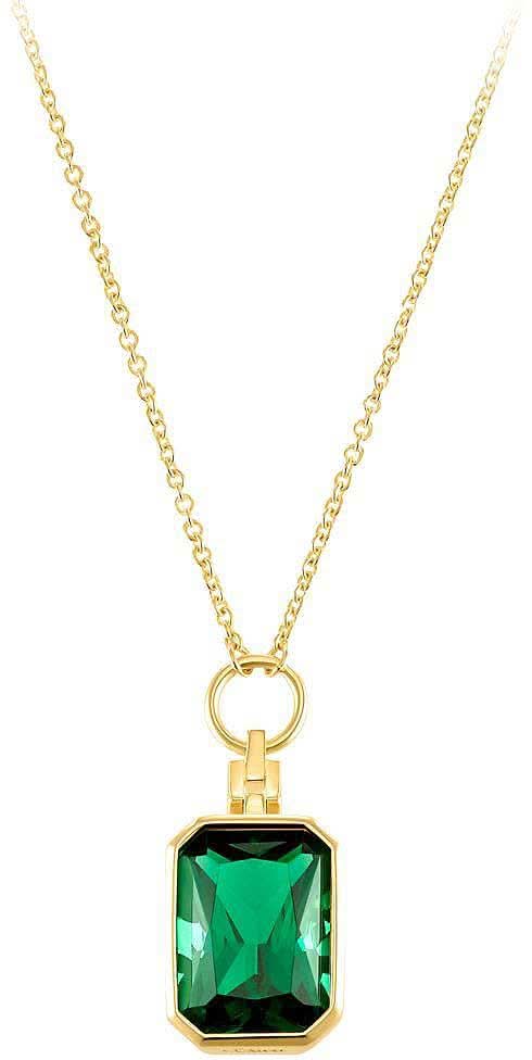 Necklace with green pendant - s.Oliver Jewelry Model: 2036879