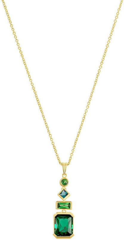 Necklace with pendants in various shapes, s.Oliver 2036881