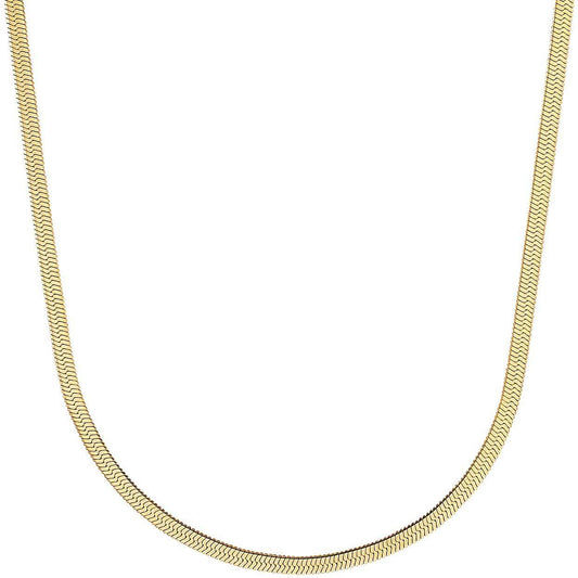 Yellow Gold Snake Chain - s.Oliver Jewelry Model: 2037988