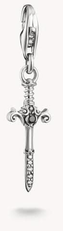 Charm pendant, True Romance Sword Zirconia - THOMAS SABO Model: 2231-643-11