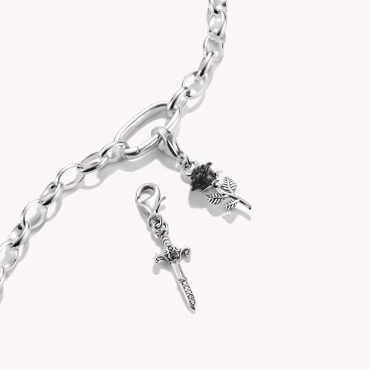 Charm pendant, True Romance Sword Zirconia - THOMAS SABO Model: 2231-643-11