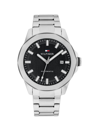 Tommy Hilfiger 1710692 Herren Armbanduhr Silber • Automatikwerk • Sichtboden, Bild 2