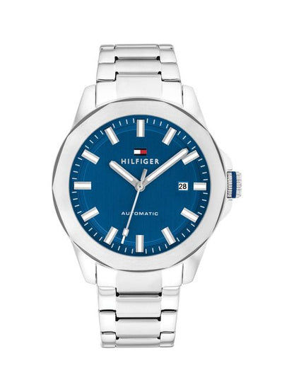 Tommy Hilfiger 1710692 Herren Armbanduhr Silber • Automatikwerk • Sichtboden, Bild 12