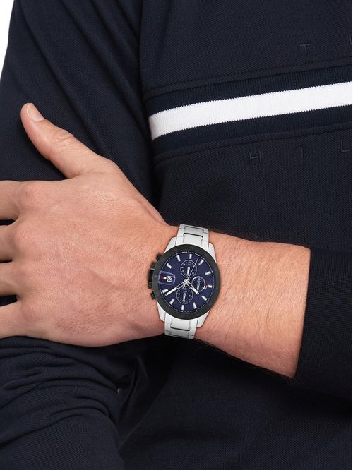 Tommy Hilfiger 1710692 Herren Armbanduhr Silber • Automatikwerk • Sichtboden, Bild 21