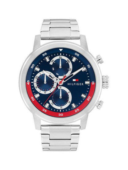 Tommy Hilfiger 1710692 Herren Armbanduhr Silber • Automatikwerk • Sichtboden, Bild 8