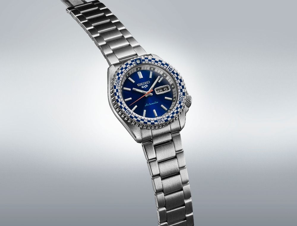 Seiko 5 Sports SRPK65K1 Herrenuhr Blau • Automatikwerk Kaliber 4R36 • 10 ATM Wasserdicht, Bild 3