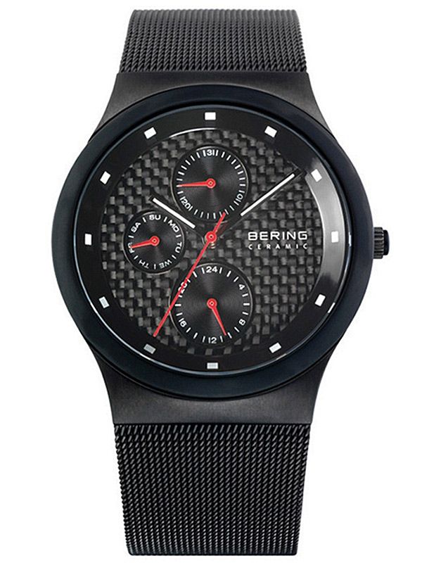 Bering Classic 32139-309 Herren Armbanduhr Schwarz • Saphirglas • Keramiklünette