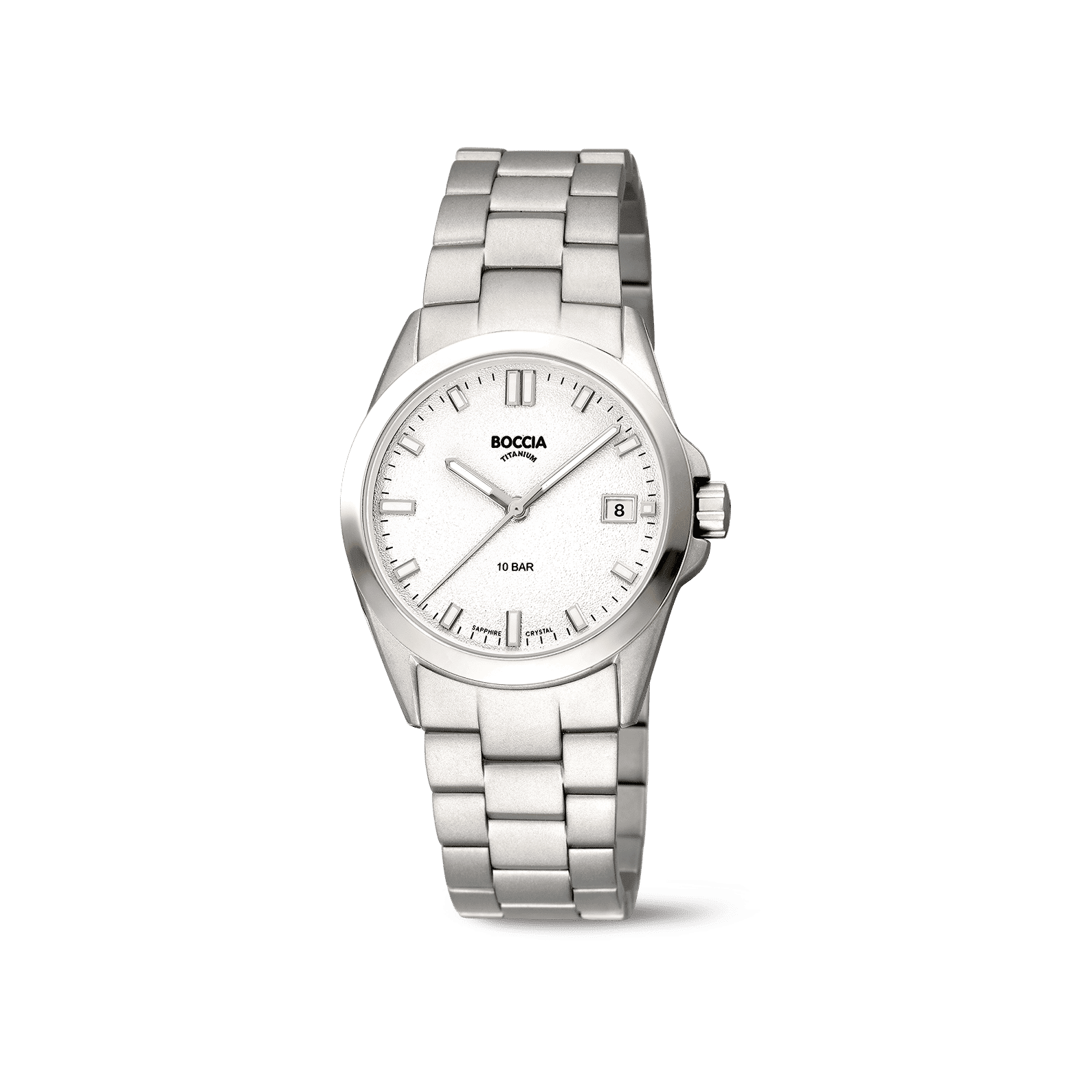 Boccia 3386-02 Damen Armbanduhr • Saphirglas • Titan