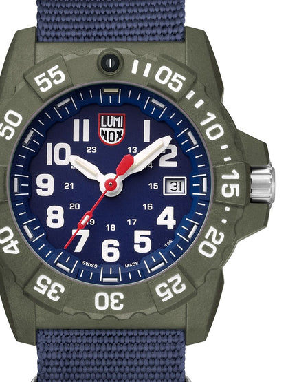 Luminox Navy Seal XS.3503.ND Herren Armbanduhr Blau • Taucheruhr 20 ATM • Luminox Light Technology