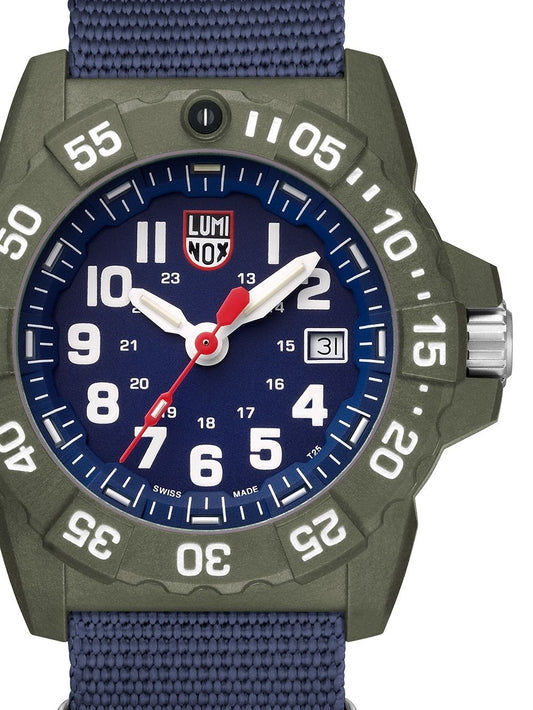 Luminox Navy Seal XS.3503.ND Herren Armbanduhr Blau • Taucheruhr 20 ATM • Luminox Light Technology