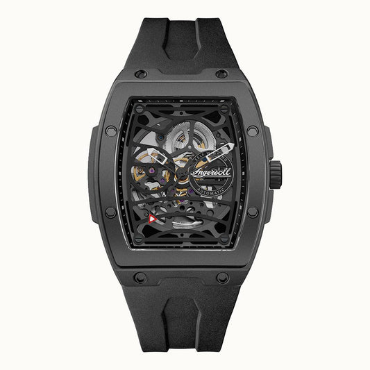 Ingersoll The Rim I16201 Herrenuhr Schwarz • Automatikwerk • Keramikgehäuse