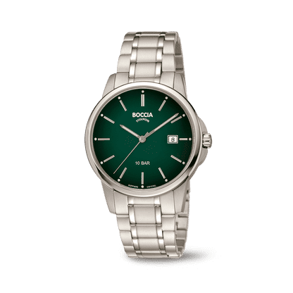 Boccia Titanium 3633-02 Herrenuhr • Saphirglas • Dégradé-Zifferblatt, Bild 2