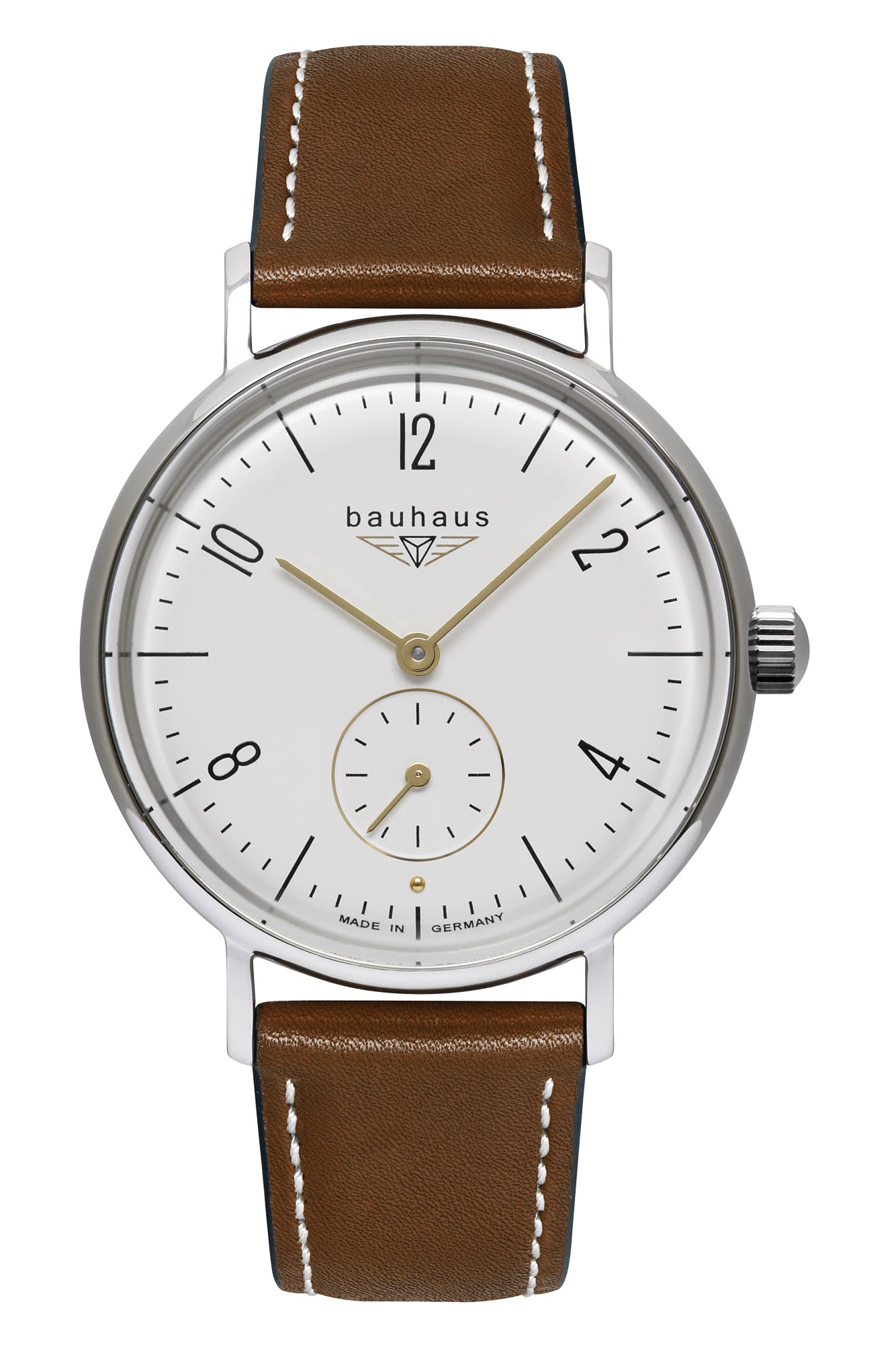 Bauhaus 2137-1 Damen Armbanduhr • Schweizer Quarzwerk • Mineralglas